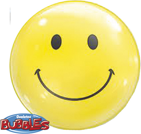 Bubbles Smiley ilmapallo