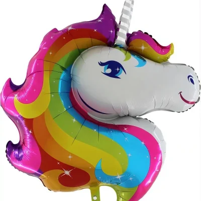 Yksisarvinen ilmapallo Unicorn vappupallo foliopallo