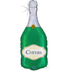 sampanja samppanja shamppanja champagne pullo viina alkoholi kuohuviini ilmapallo balloon vappupallo