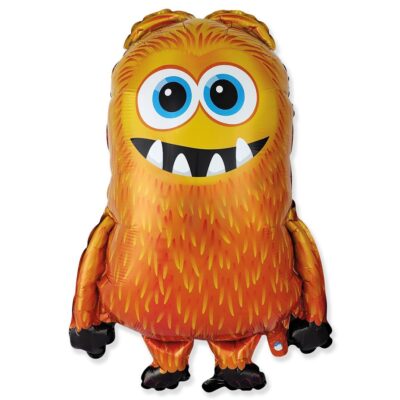 monsteri oranssi vappupallo ilmapallo